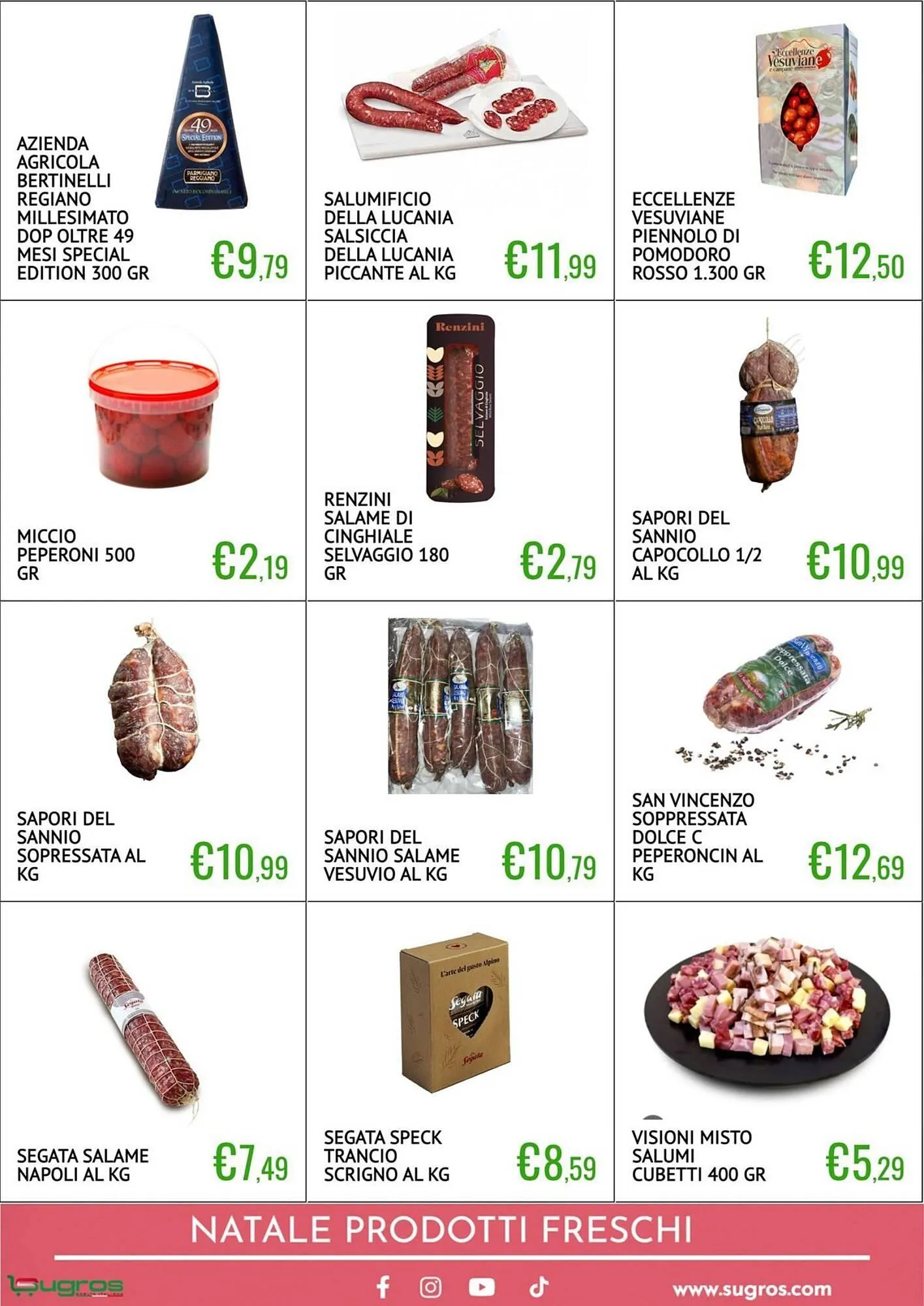 Volantino Sugros da 14 dicembre a 4 gennaio di 2026 - Pagina del volantino 7