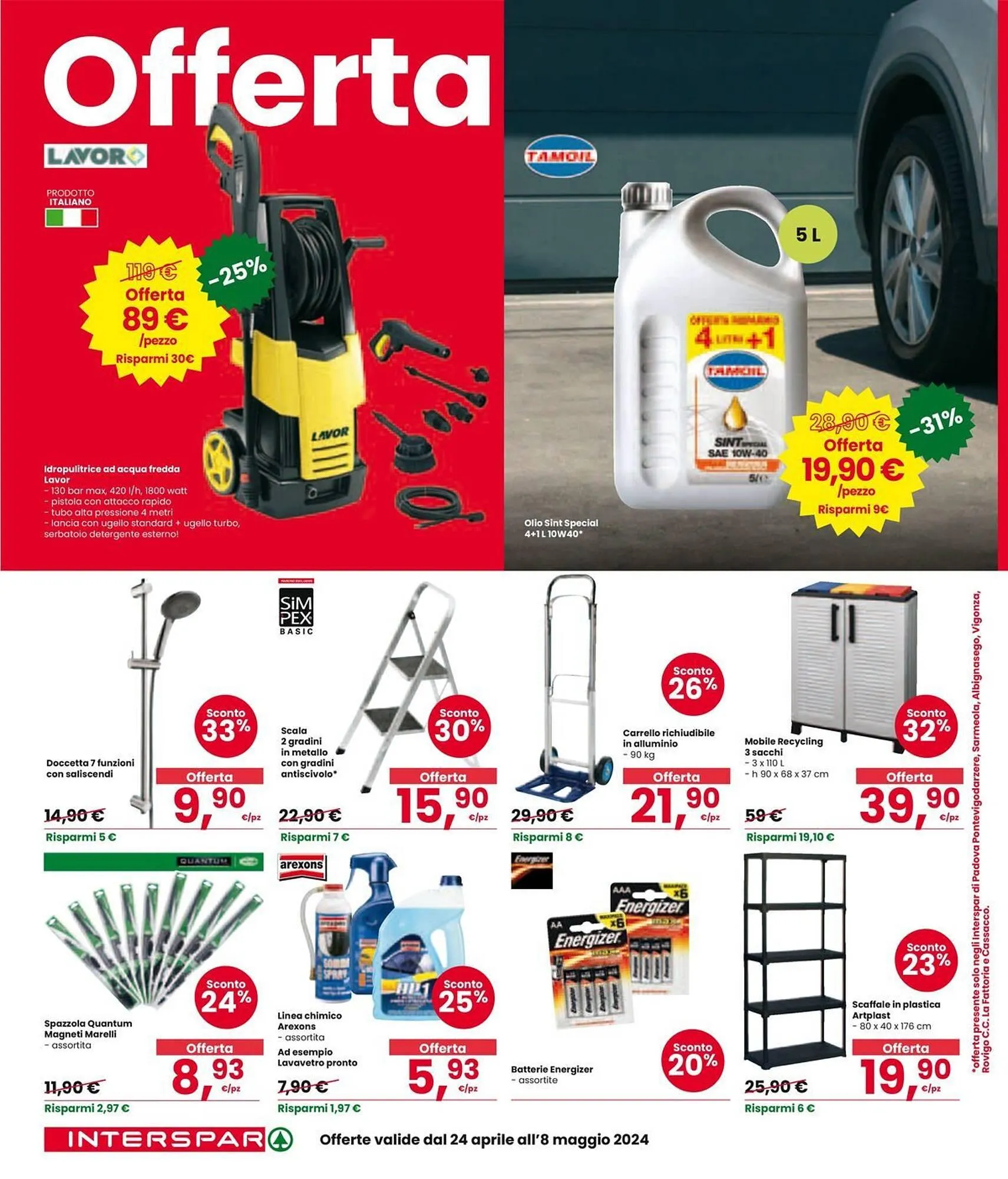 Volantino Interspar da 24 aprile a 8 maggio di 2024 - Pagina del volantino 30