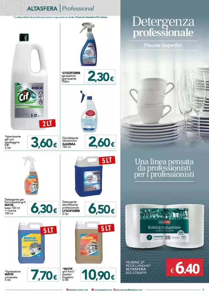 Detergenza professionale da 3 marzo a 30 marzo di 2025 - Pagina del volantino 7
