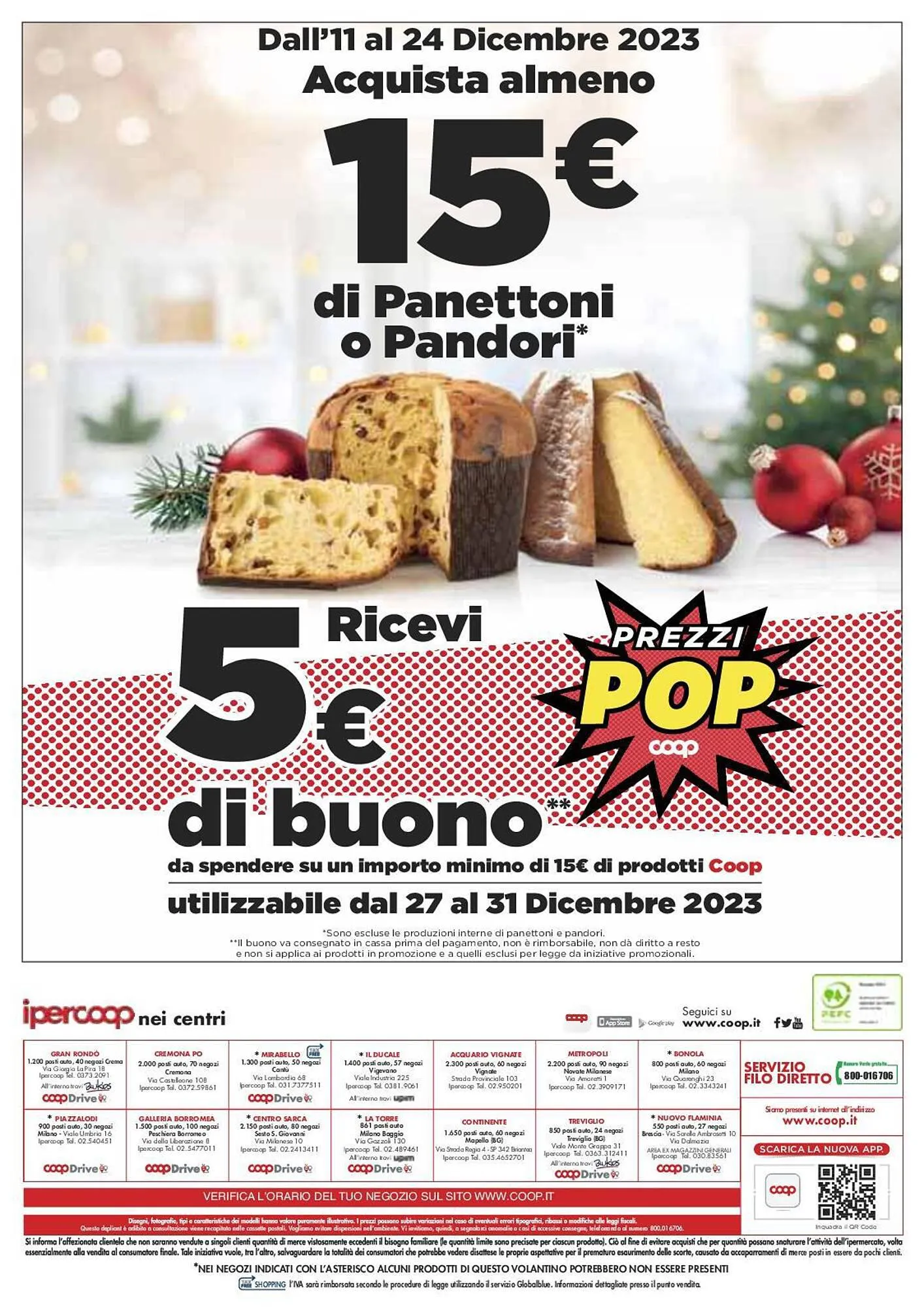 Volantino Coop da 16 novembre a 24 dicembre di 2023 - Pagina del volantino 64