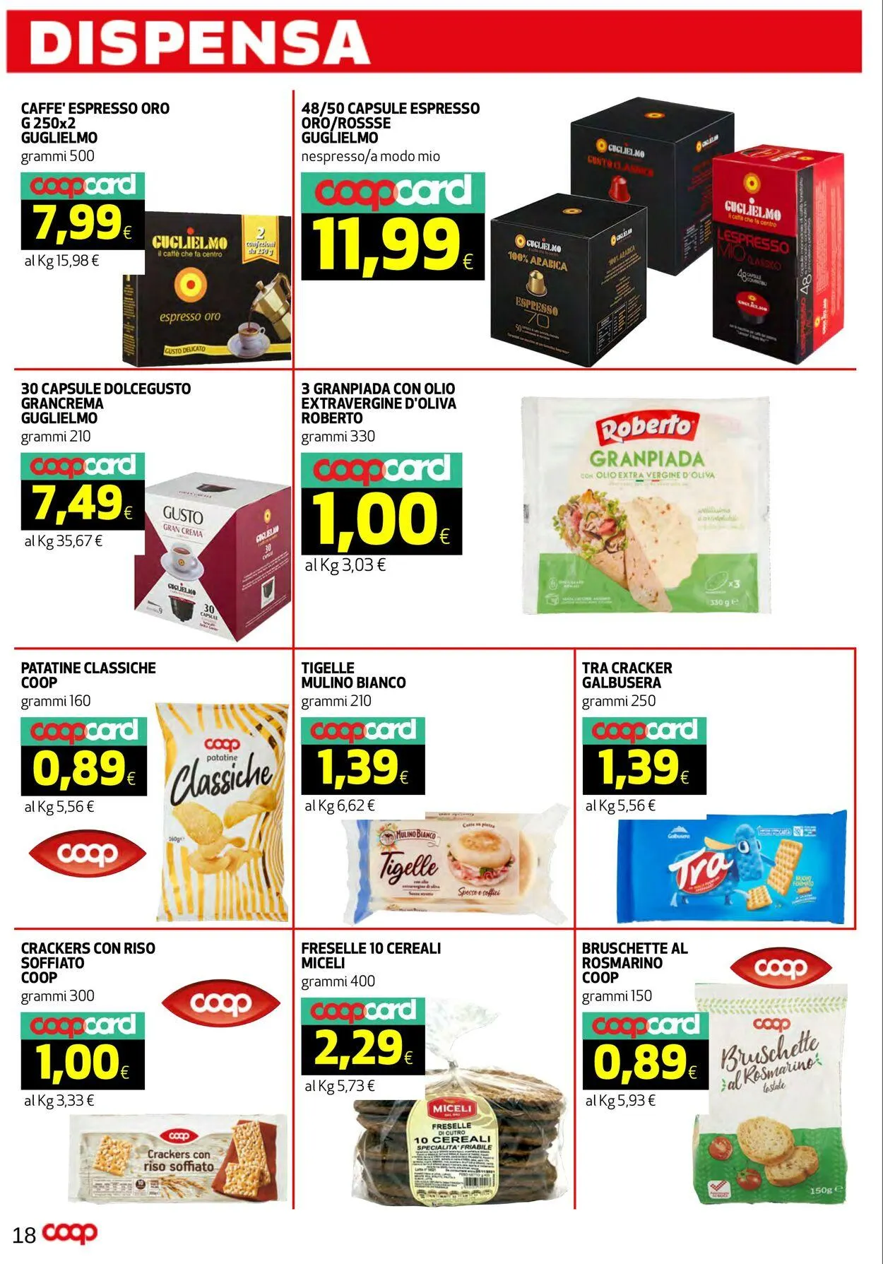 Coop Volantino attuale da 3 giugno a 11 giugno di 2025 - Pagina del volantino 18