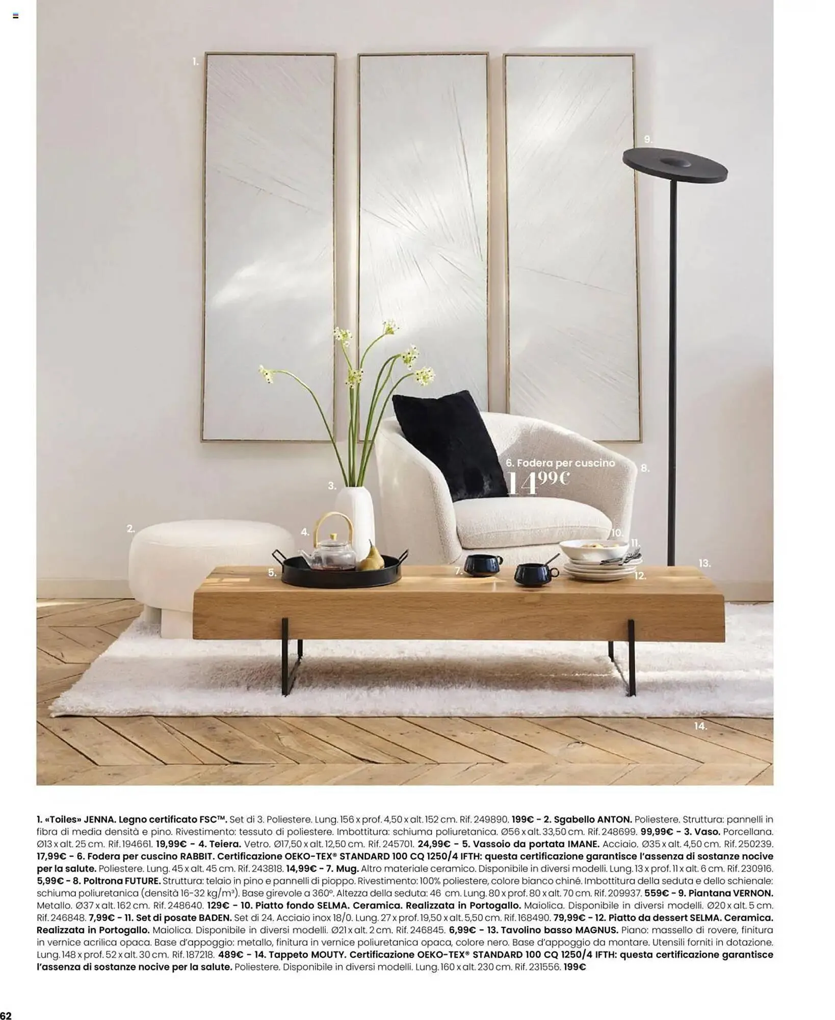 Volantino Maisons du Monde da 27 agosto a 28 febbraio di 2026 - Pagina del volantino 62