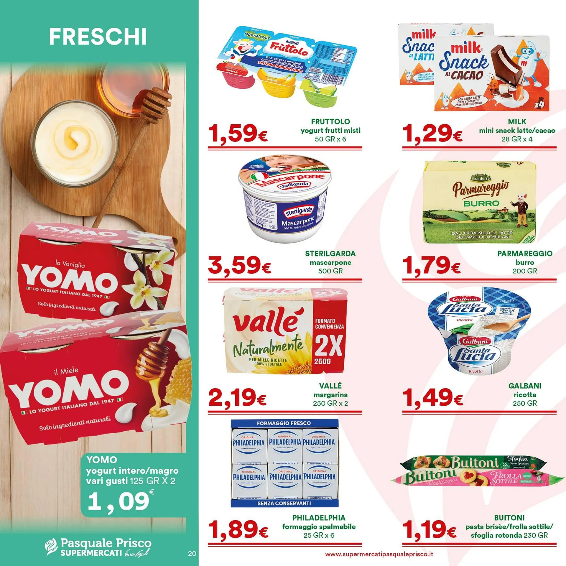 Volantino Supermercati Pasquale Prisco da 15 dicembre a 28 dicembre di 2025 - Pagina del volantino 20