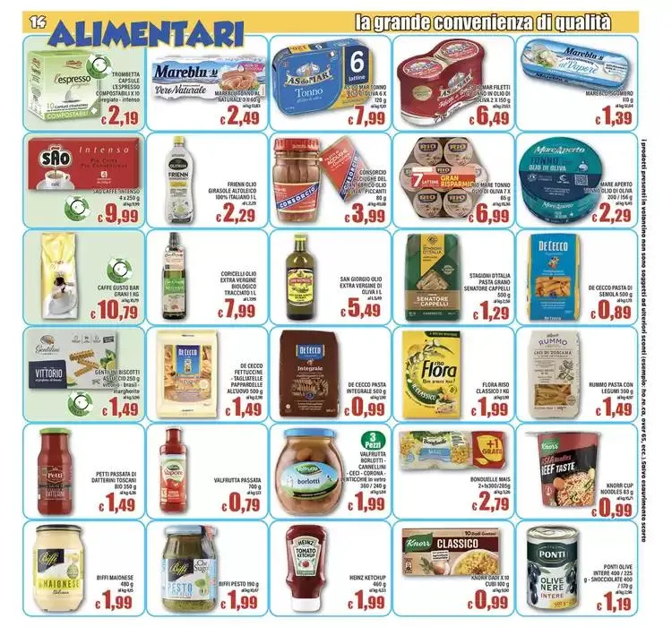 Sottoprezzo da 12 marzo a 20 marzo di 2025 - Pagina del volantino 14