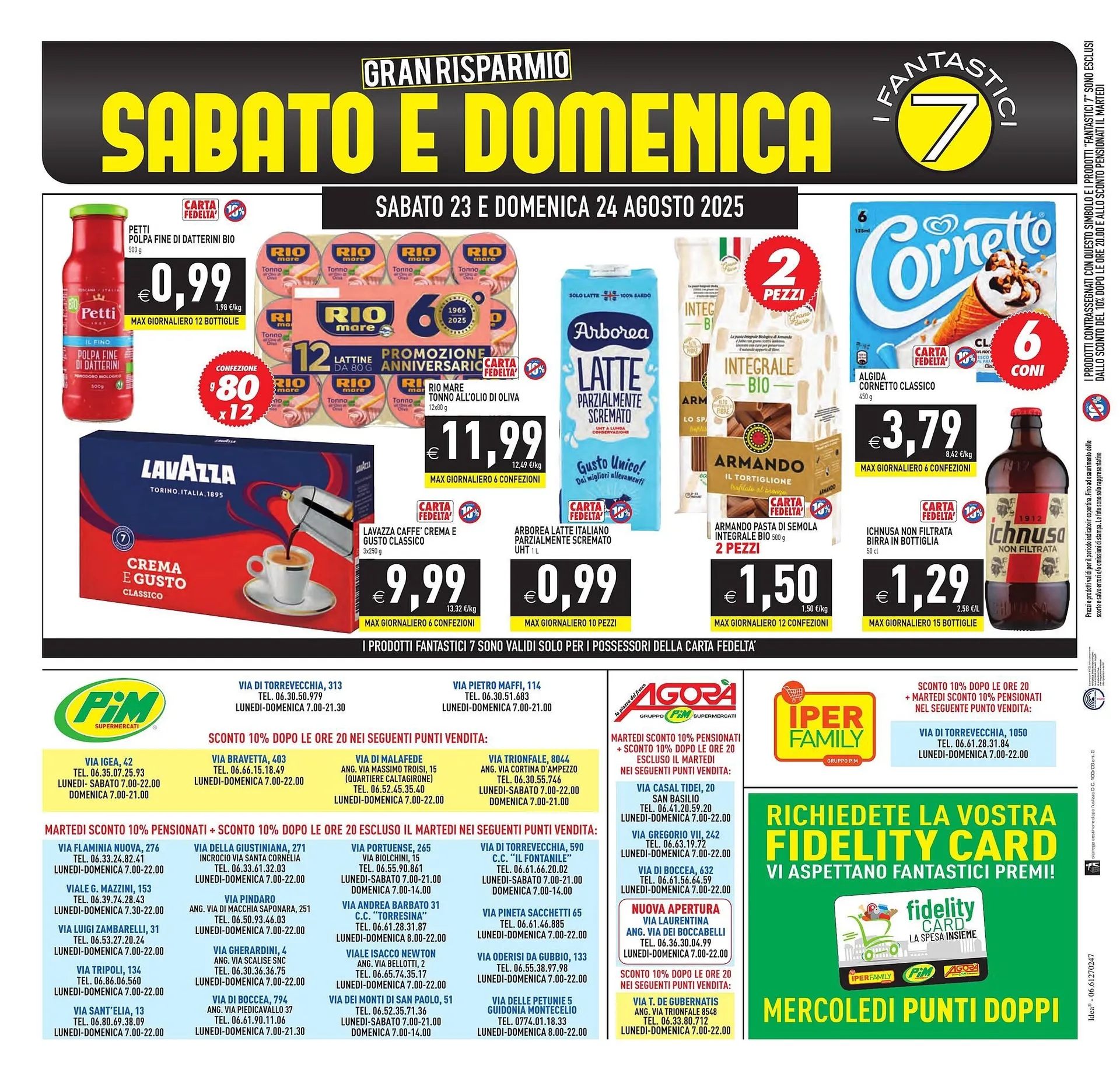 Volantino Supermercati Agorà da 18 agosto a 25 agosto di 2025 - Pagina del volantino 24