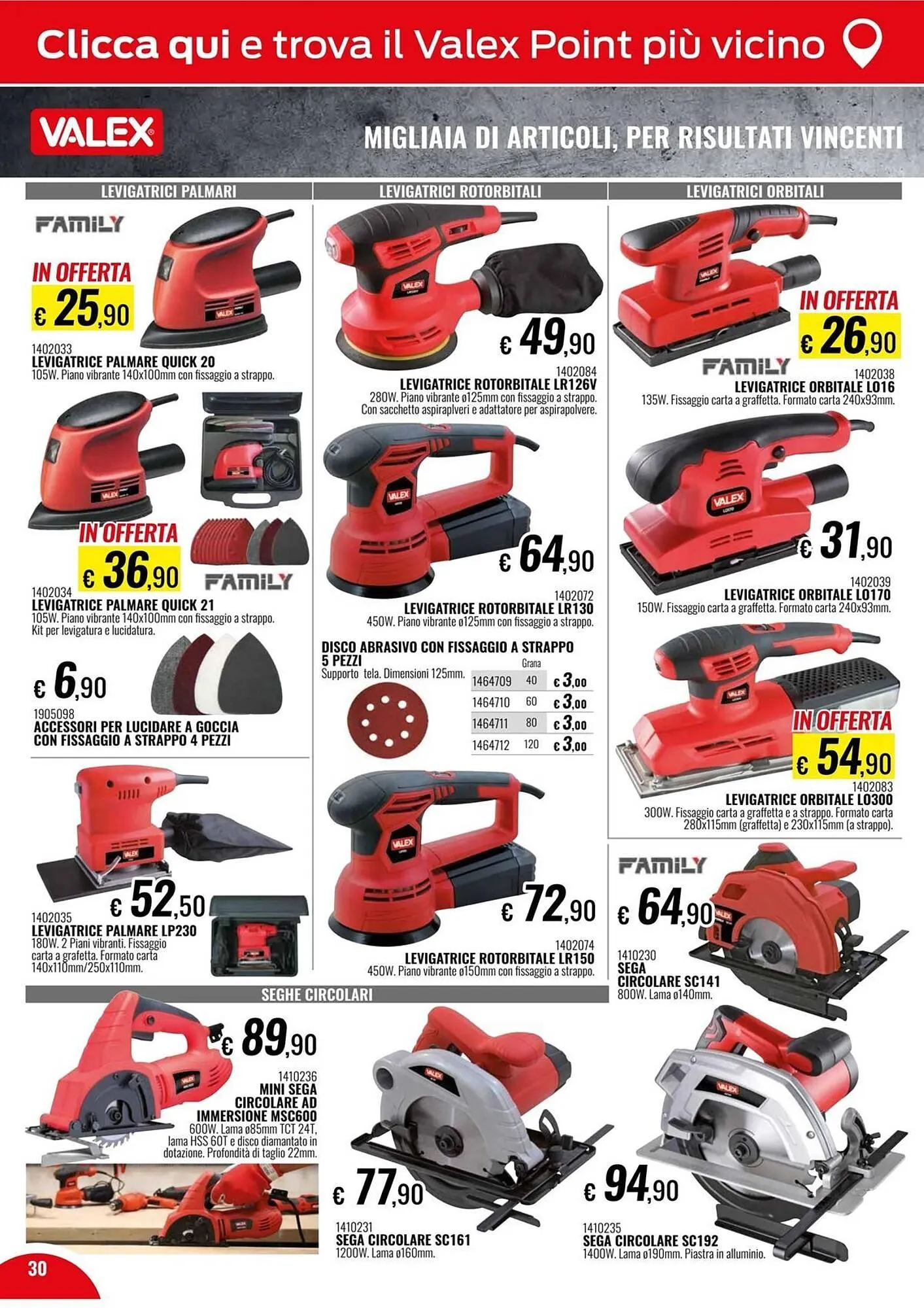 Volantino Valex da 5 marzo a 31 dicembre di 2025 - Pagina del volantino 30