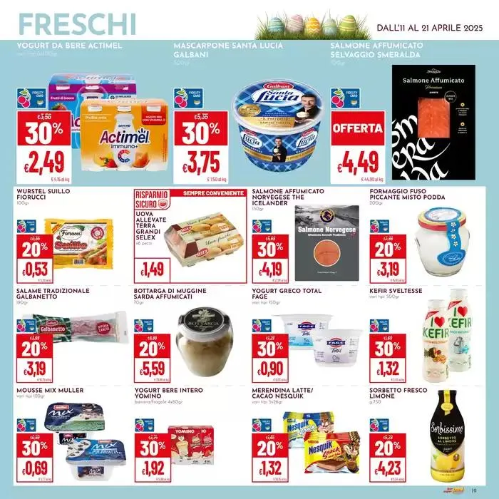 Buona Pasqua da 11 aprile a 21 aprile di 2025 - Pagina del volantino 19