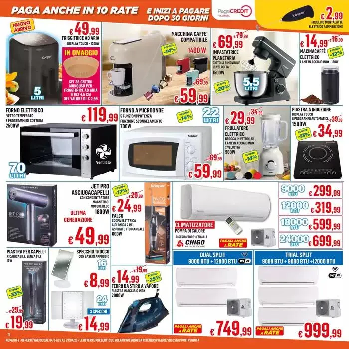 Paga anche in 10 rate da 7 aprile a 30 aprile di 2025 - Pagina del volantino 11