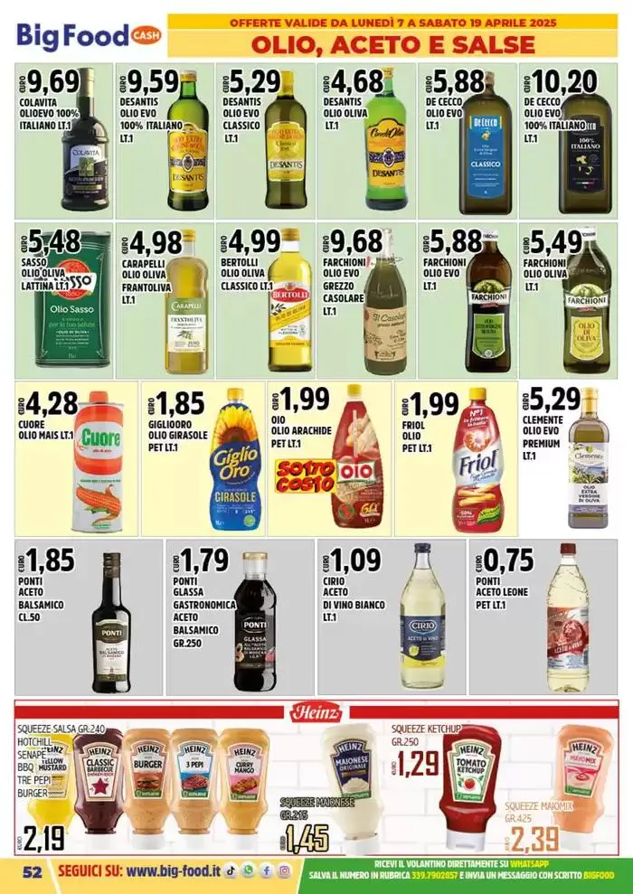 Buona Pasqua da 7 aprile a 19 aprile di 2025 - Pagina del volantino 52