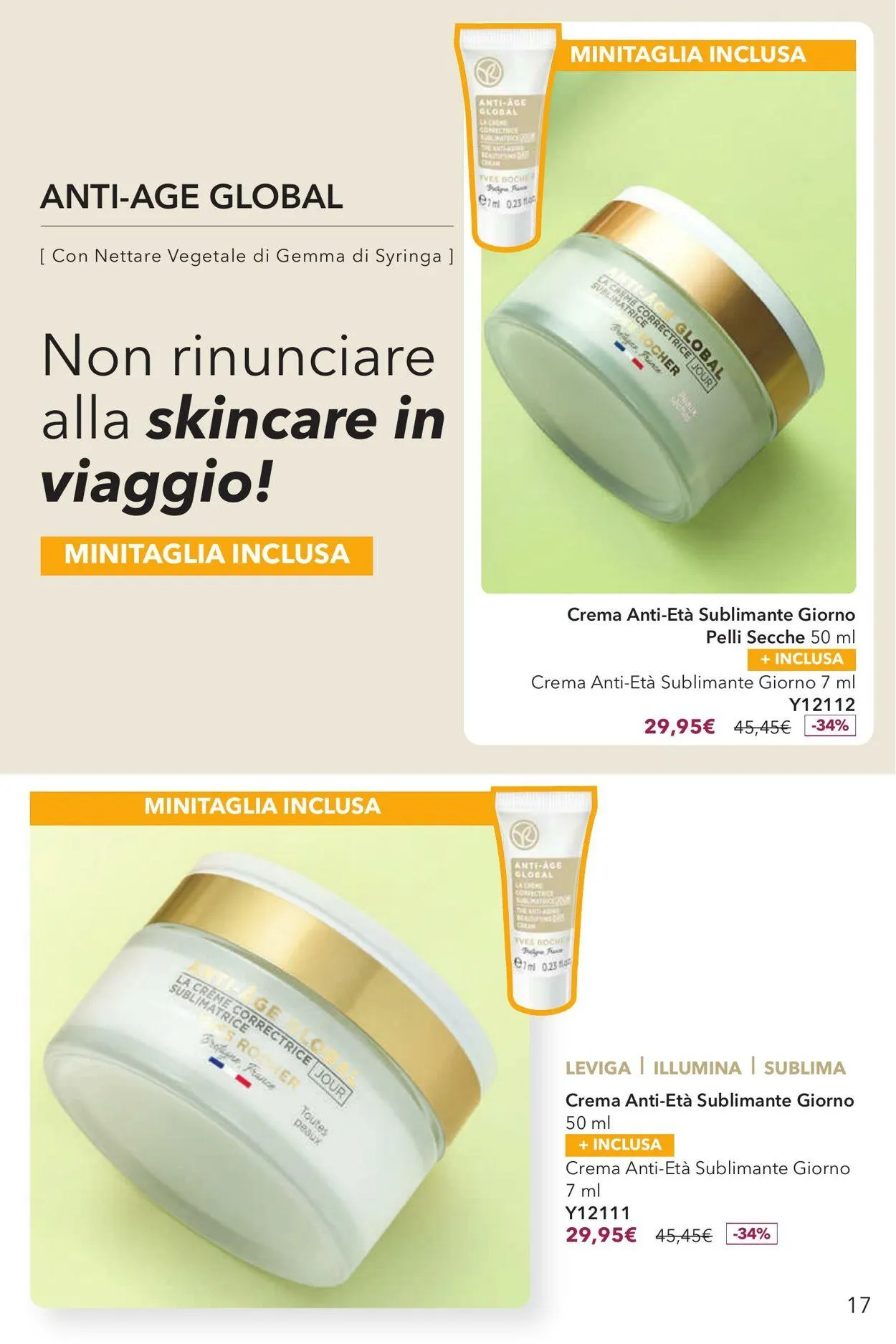 Yves Rocher Volantino attuale da 30 maggio a 16 giugno di 2025 - Pagina del volantino 17