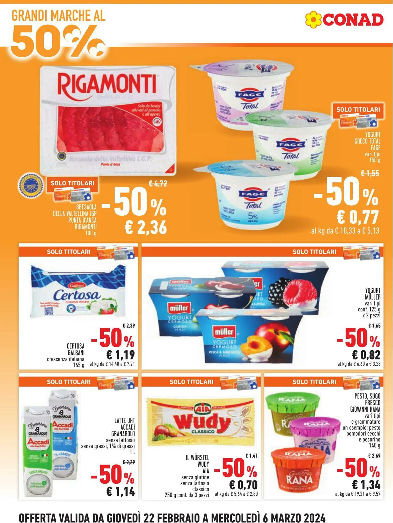 Conad - City - Torino Volantino attuale da 22 febbraio a 6 marzo di 2024 - Pagina del volantino 2