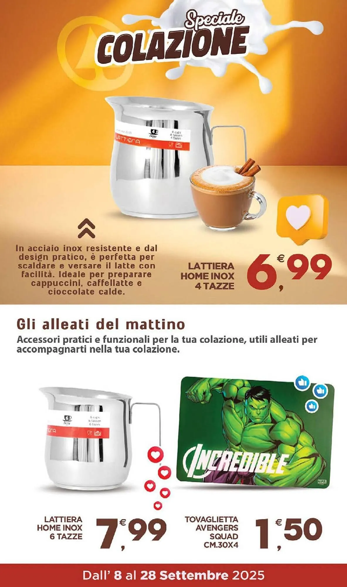 Volantino Eurospar da 8 settembre a 28 settembre di 2025 - Pagina del volantino 26