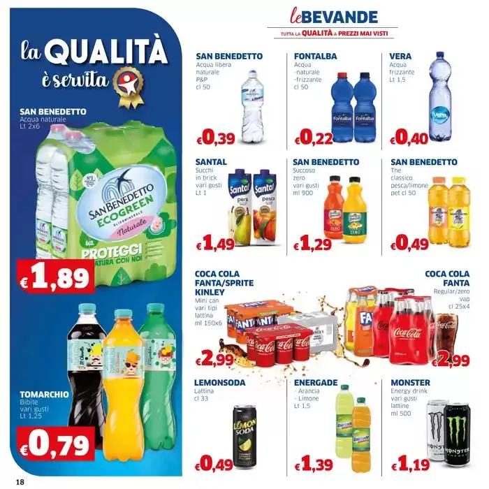 La qualita e servita da 24 aprile a 7 maggio di 2025 - Pagina del volantino 18