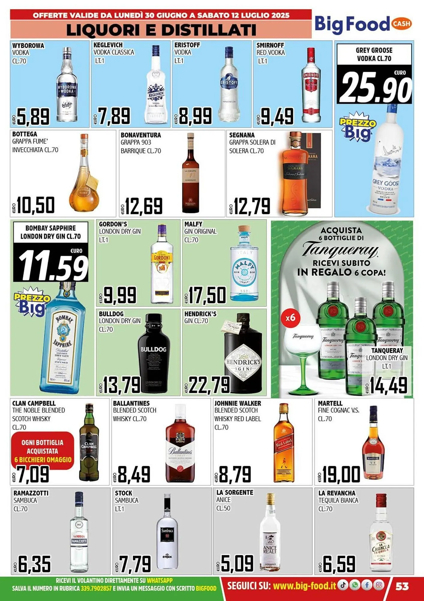 Volantino Big Food da 30 giugno a 12 luglio di 2025 - Pagina del volantino 53