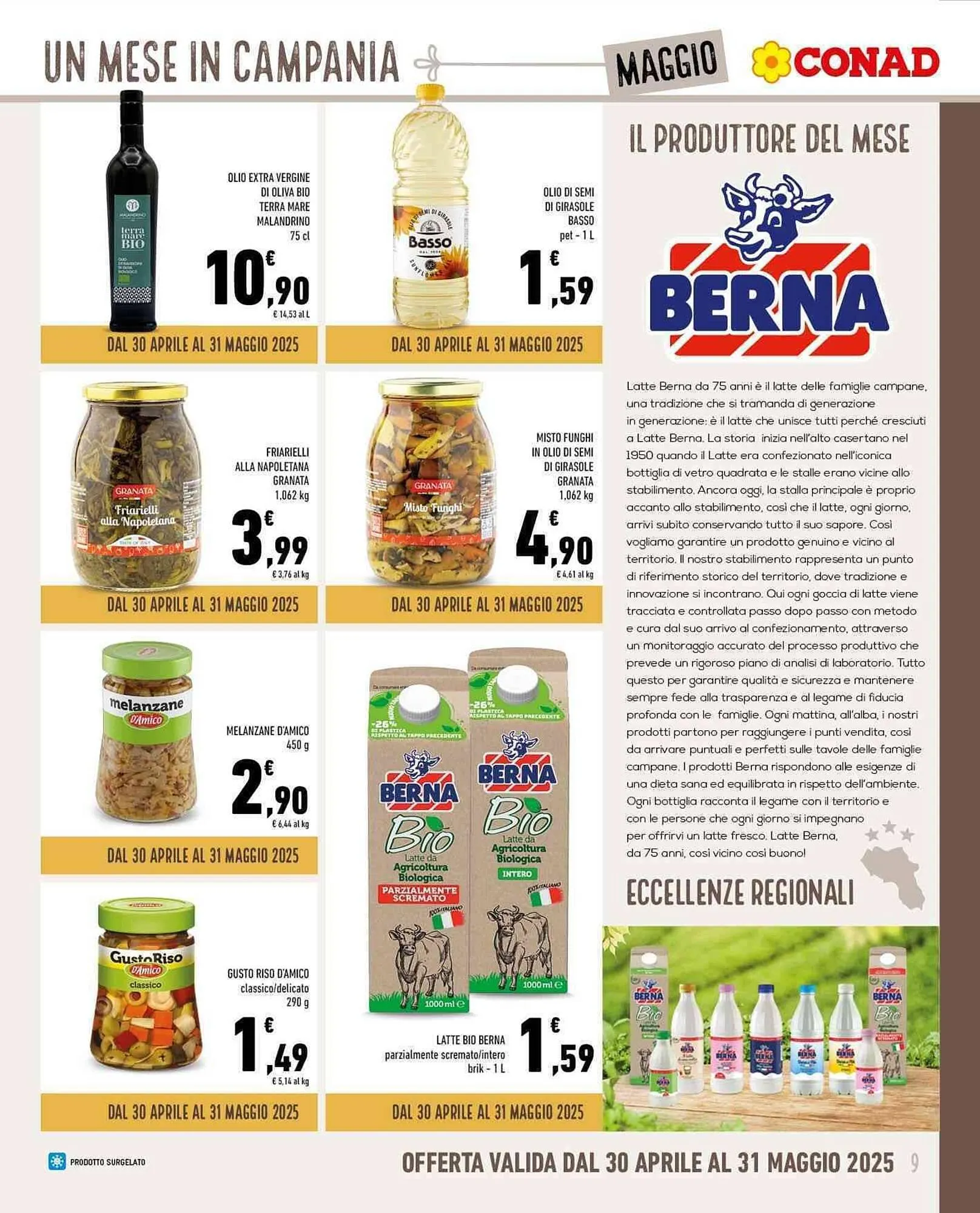 Volantino Conad da 30 aprile a 31 maggio di 2025 - Pagina del volantino 9