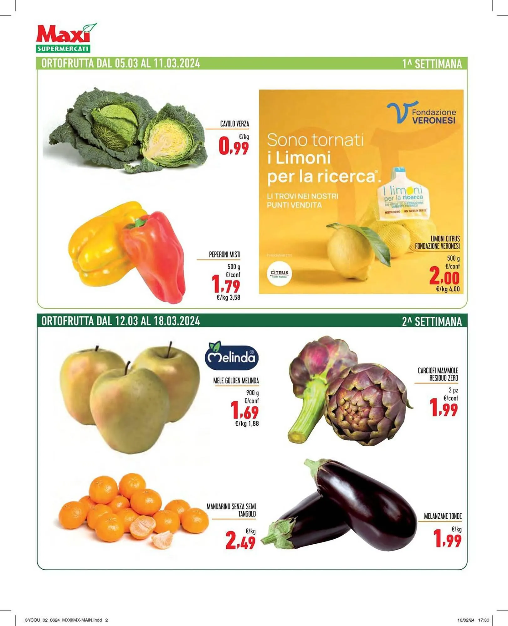 Volantino Maxi Supermercati da 5 marzo a 18 marzo di 2024 - Pagina del volantino 2