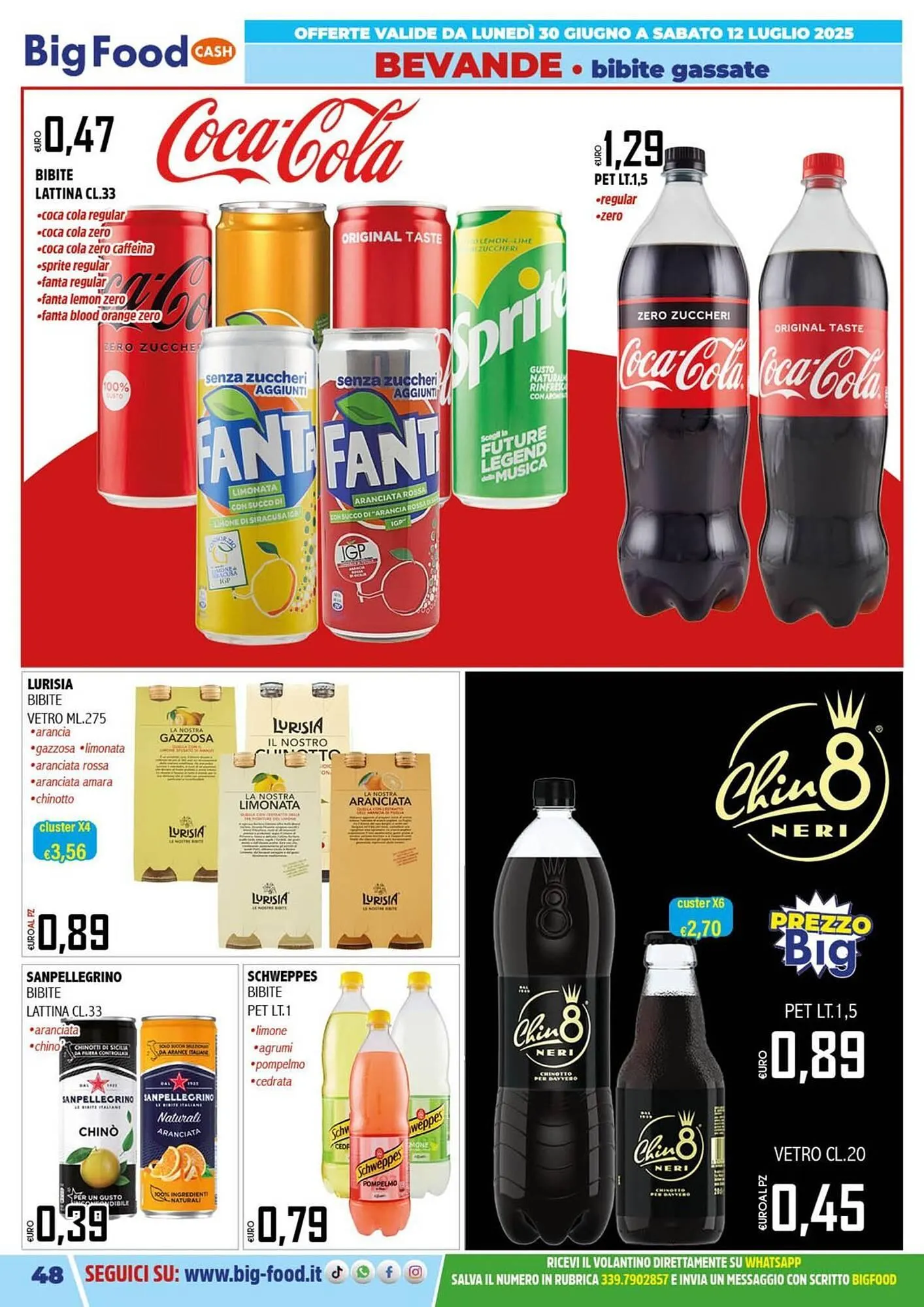 Volantino Big Food da 30 giugno a 12 luglio di 2025 - Pagina del volantino 48