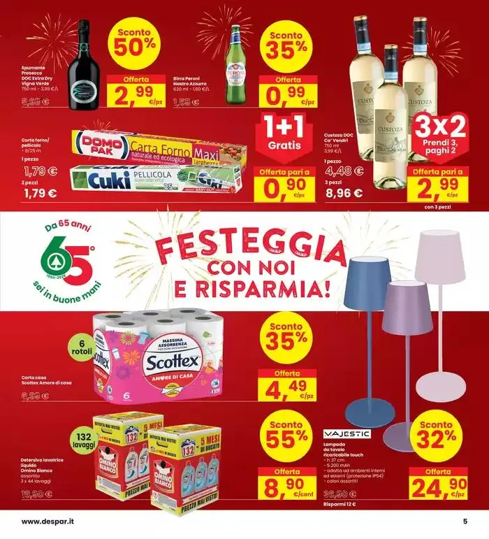 Sconti fino al 50% da 22 aprile a 7 maggio di 2025 - Pagina del volantino 5