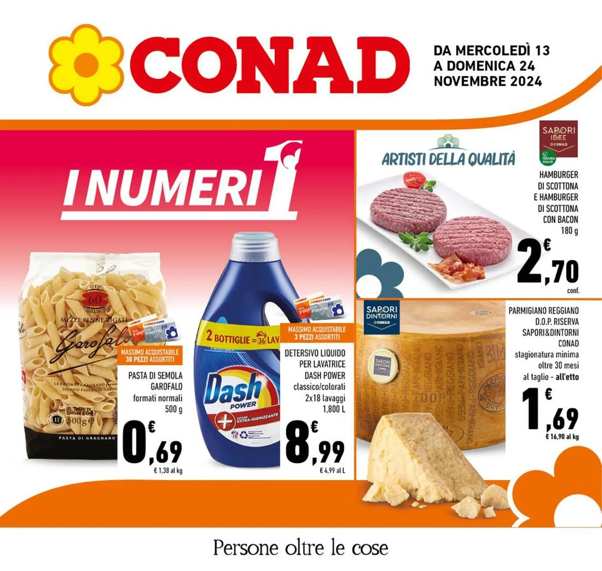 Volantino Conad da 13 novembre a 24 novembre di 2024 - Pagina del volantino 1