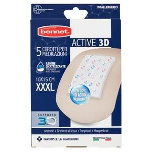 Cerotti Cicatrizzanti Xxxl 3d Rosa Con Acido Ialuronico