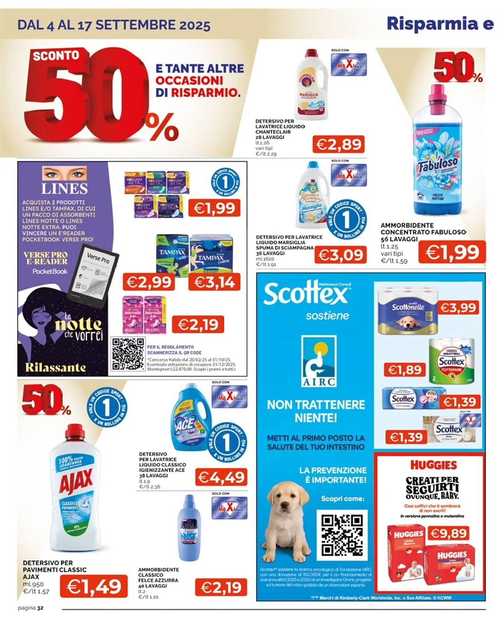 Volantino Maxisconto da 4 settembre a 17 settembre di 2025 - Pagina del volantino 32