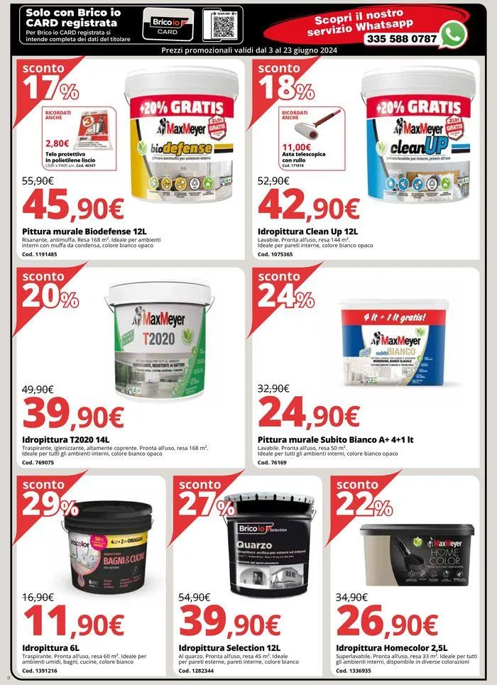 Che prezzi! da 3 giugno a 23 giugno di 2024 - Pagina del volantino 8