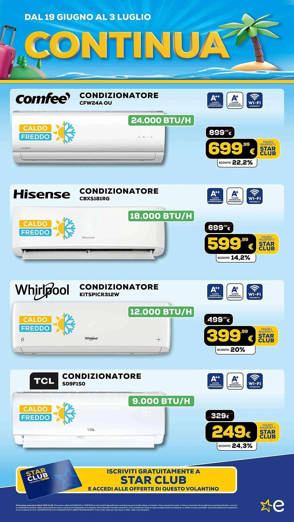 Volantino Euronics da 20 giugno a 3 luglio di 2025 - Pagina del volantino 19