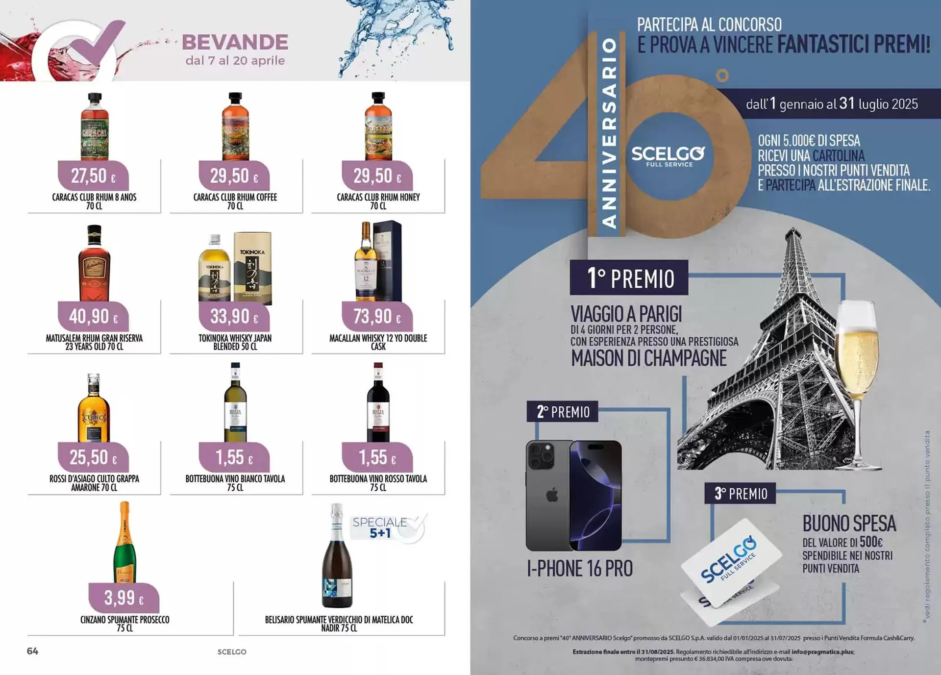 Volantino Scelgo da 7 aprile a 20 aprile di 2025 - Pagina del volantino 33