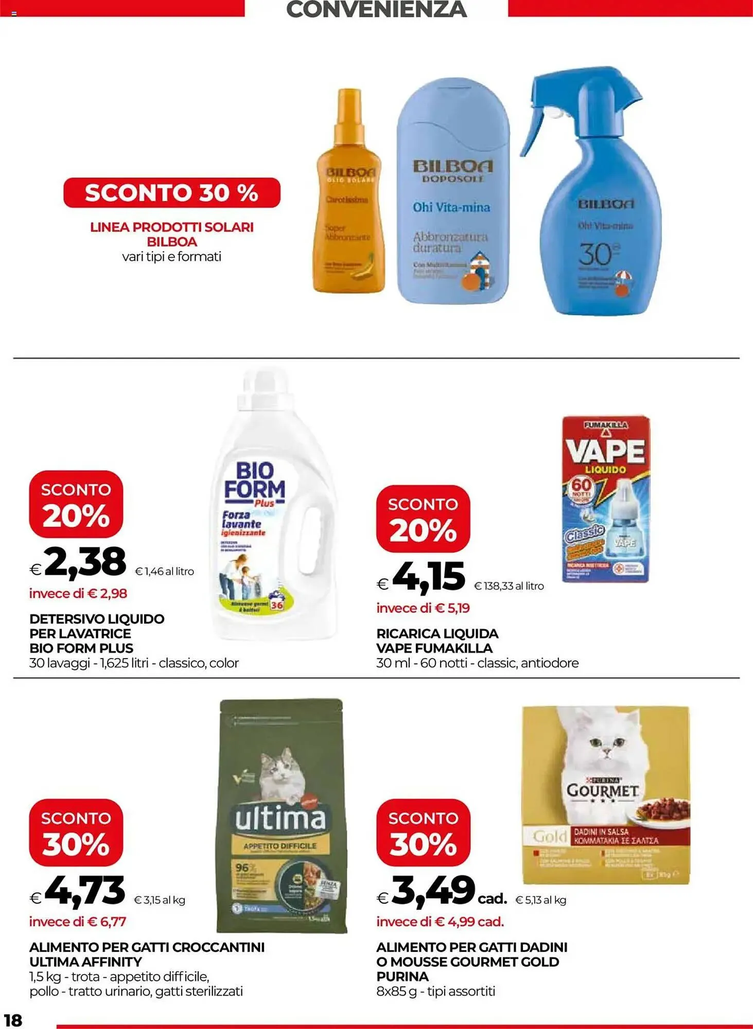 Volantino Unicoop da 3 luglio a 16 luglio di 2025 - Pagina del volantino 18