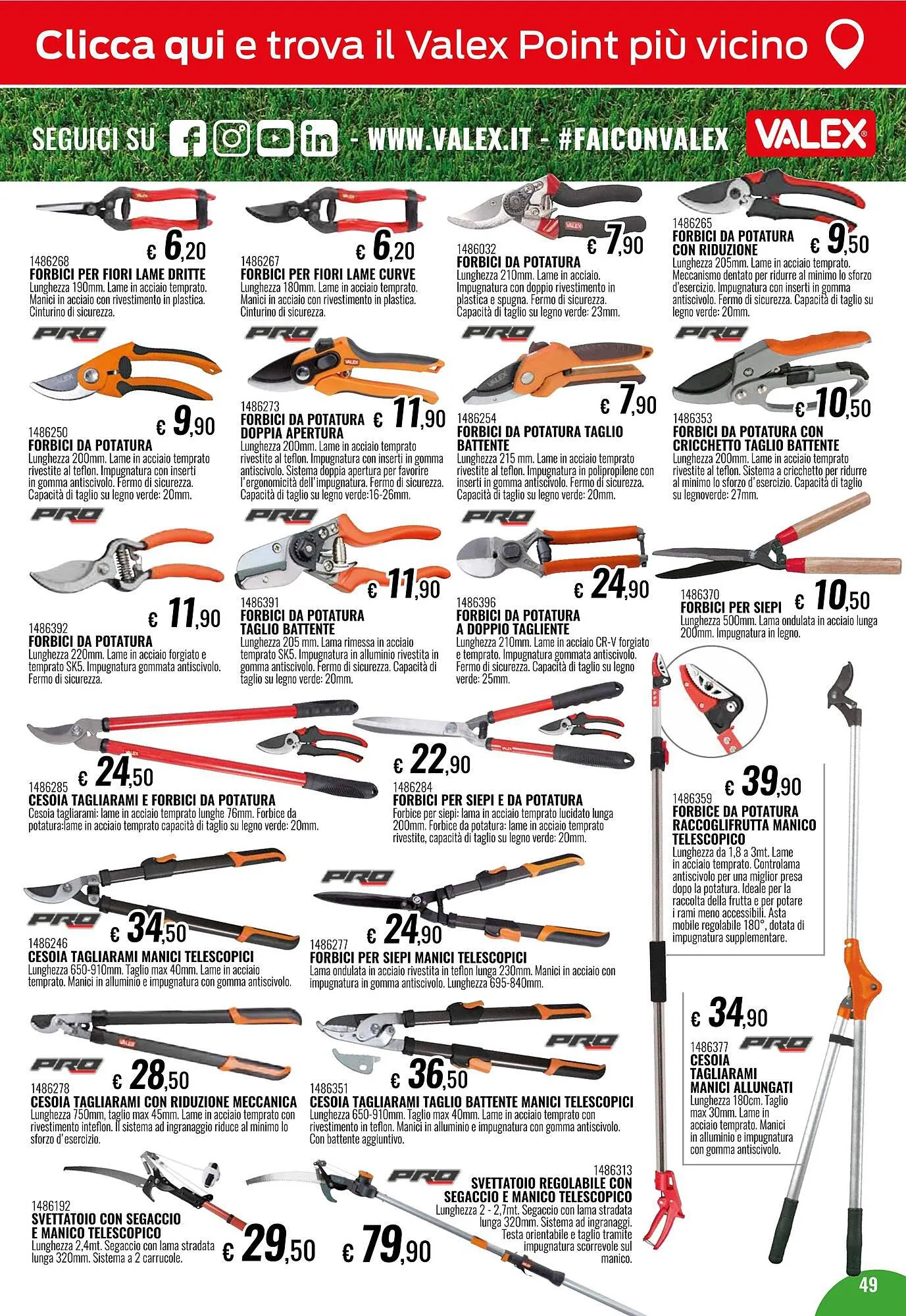 Volantino Valex da 2 gennaio a 2 marzo di 2024 - Pagina del volantino 49