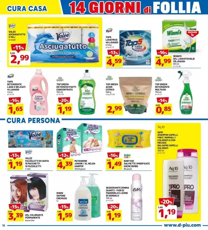 14 giorni di follia da 10 febbraio a 23 febbraio di 2025 - Pagina del volantino 16
