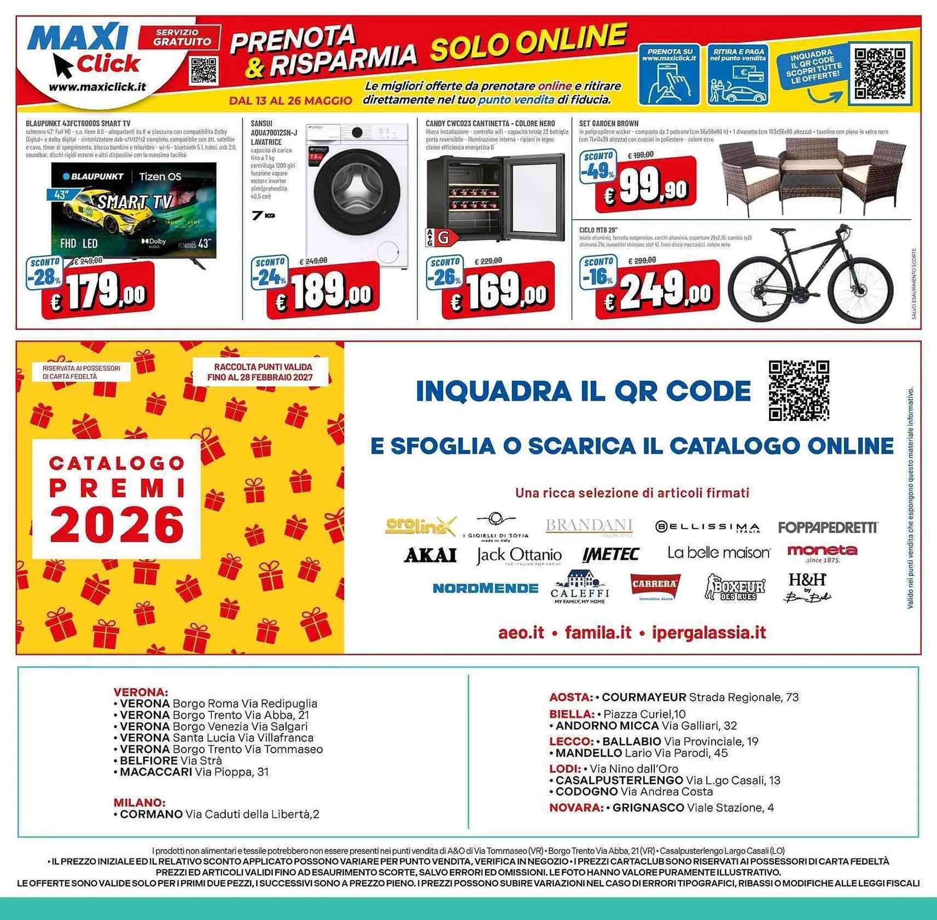 Volantino A&O da 13 maggio a 26 maggio di 2026 - Pagina del volantino 16