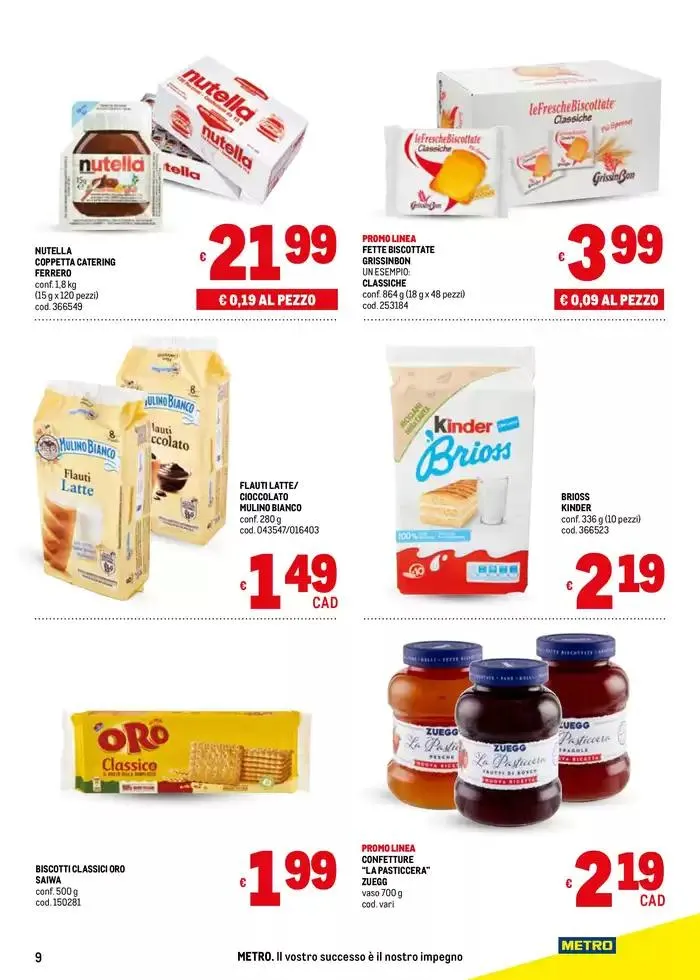 Offerte per te- Area 1 da 21 novembre a 4 dicembre di 2024 - Pagina del volantino 9