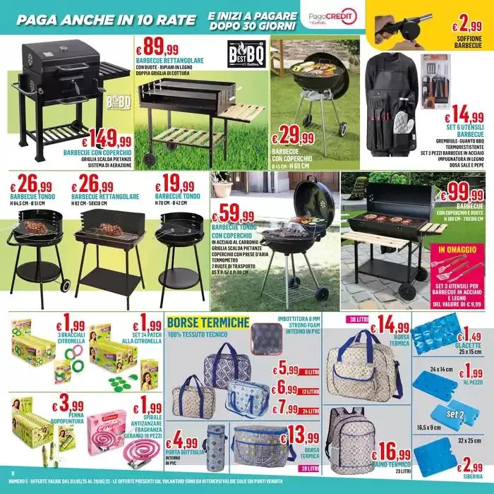 Paga anche in 10 rate da 2 maggio a 29 maggio di 2025 - Pagina del volantino 8