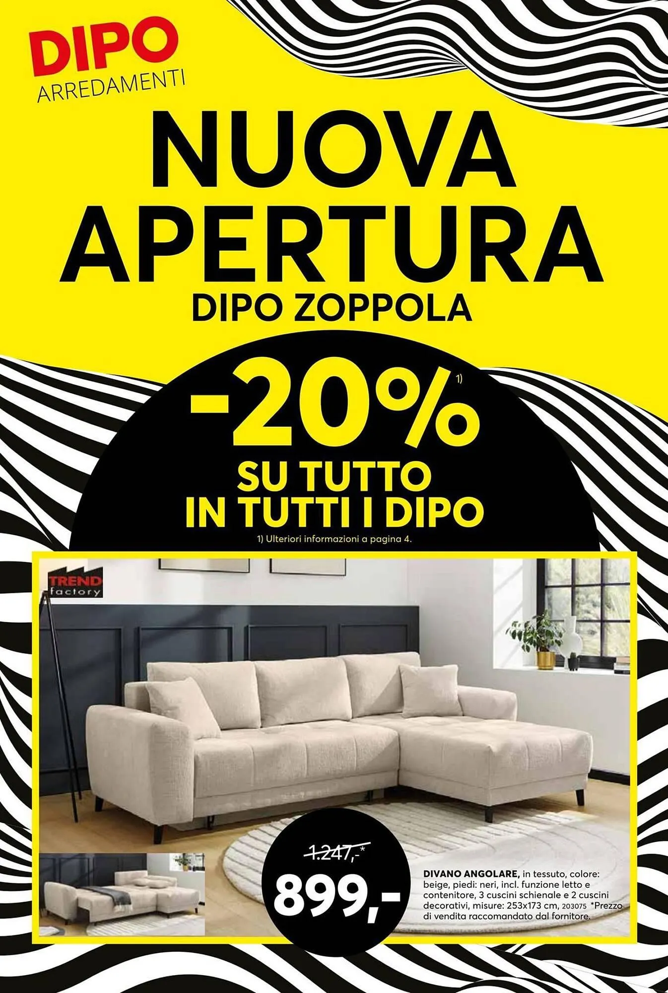 Volantino Dipo Arredamenti - 1