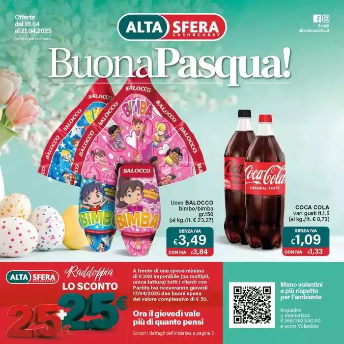 Buona Pasqua! da 10 aprile a 21 aprile di 2025 - Pagina del volantino 1