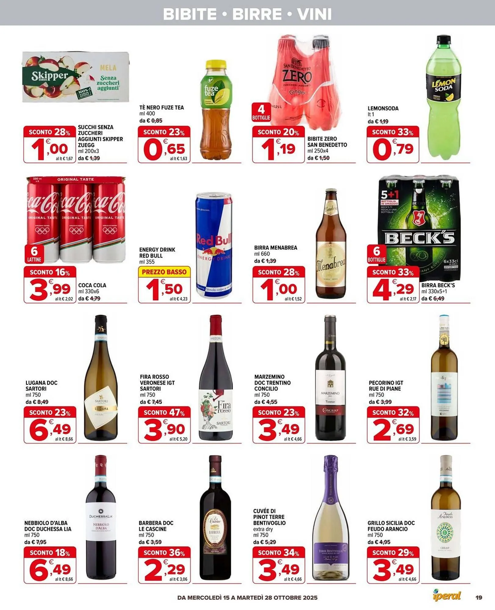 Volantino Iperal da 15 ottobre a 28 ottobre di 2025 - Pagina del volantino 19