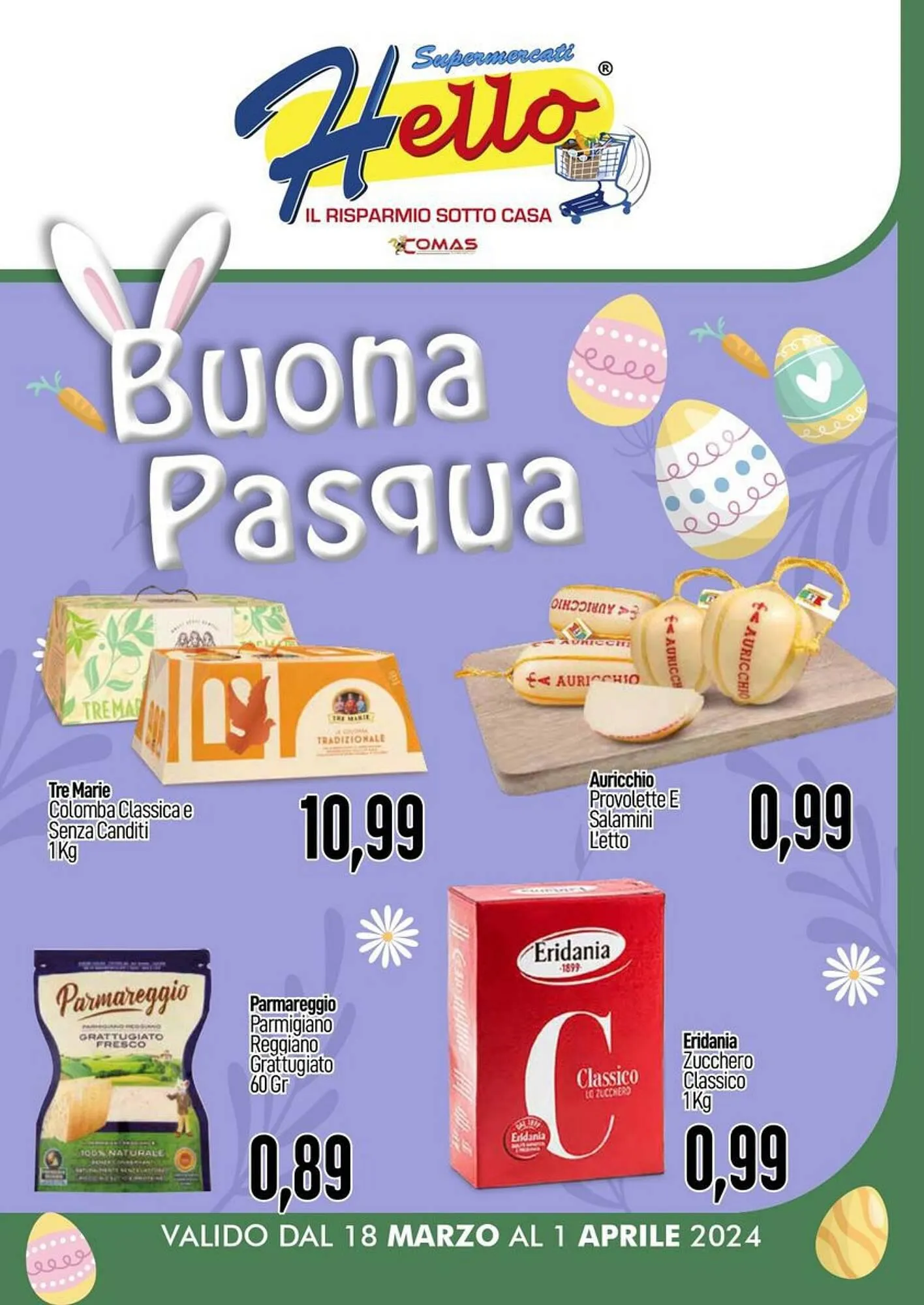 Volantino Hello Supermercati da 18 marzo a 1 aprile di 2024 - Pagina del volantino 