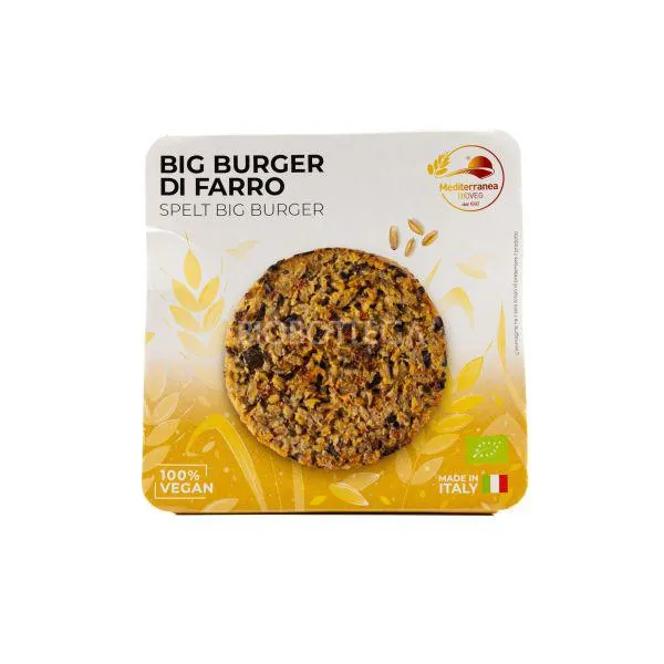 Big Burger di Farro Mediterranea 150G