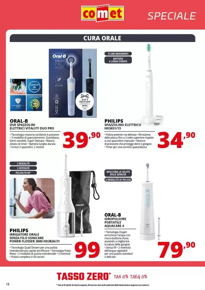 Speciale Piccoli Elettrodomestici! da 17 aprile a 7 maggio di 2025 - Pagina del volantino 18