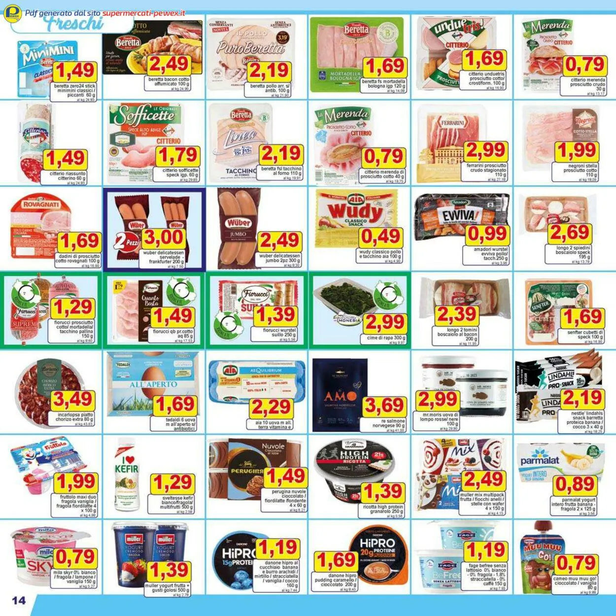 Pewex Volantino attuale da 5 settembre a 19 settembre di 2023 - Pagina del volantino 14