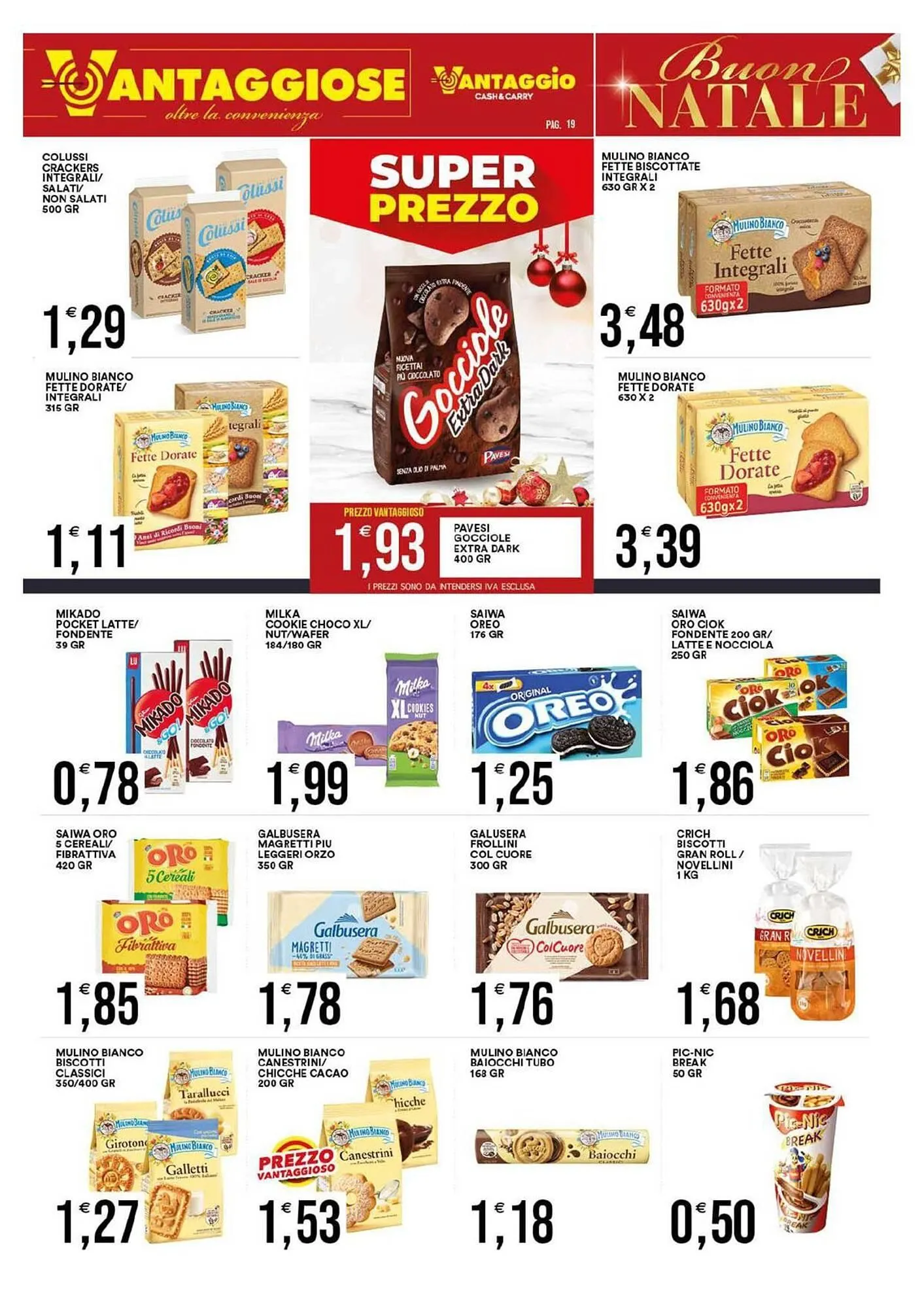 Volantino Vantaggio Cash&Carry da 15 dicembre a 27 dicembre di 2025 - Pagina del volantino 20
