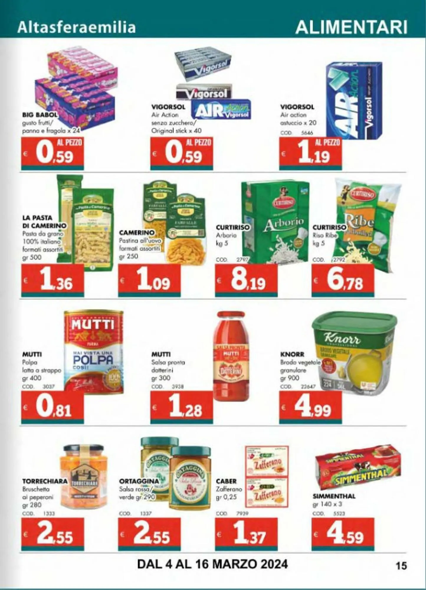 Volantino Altasfera da 4 marzo a 16 marzo di 2024 - Pagina del volantino 15