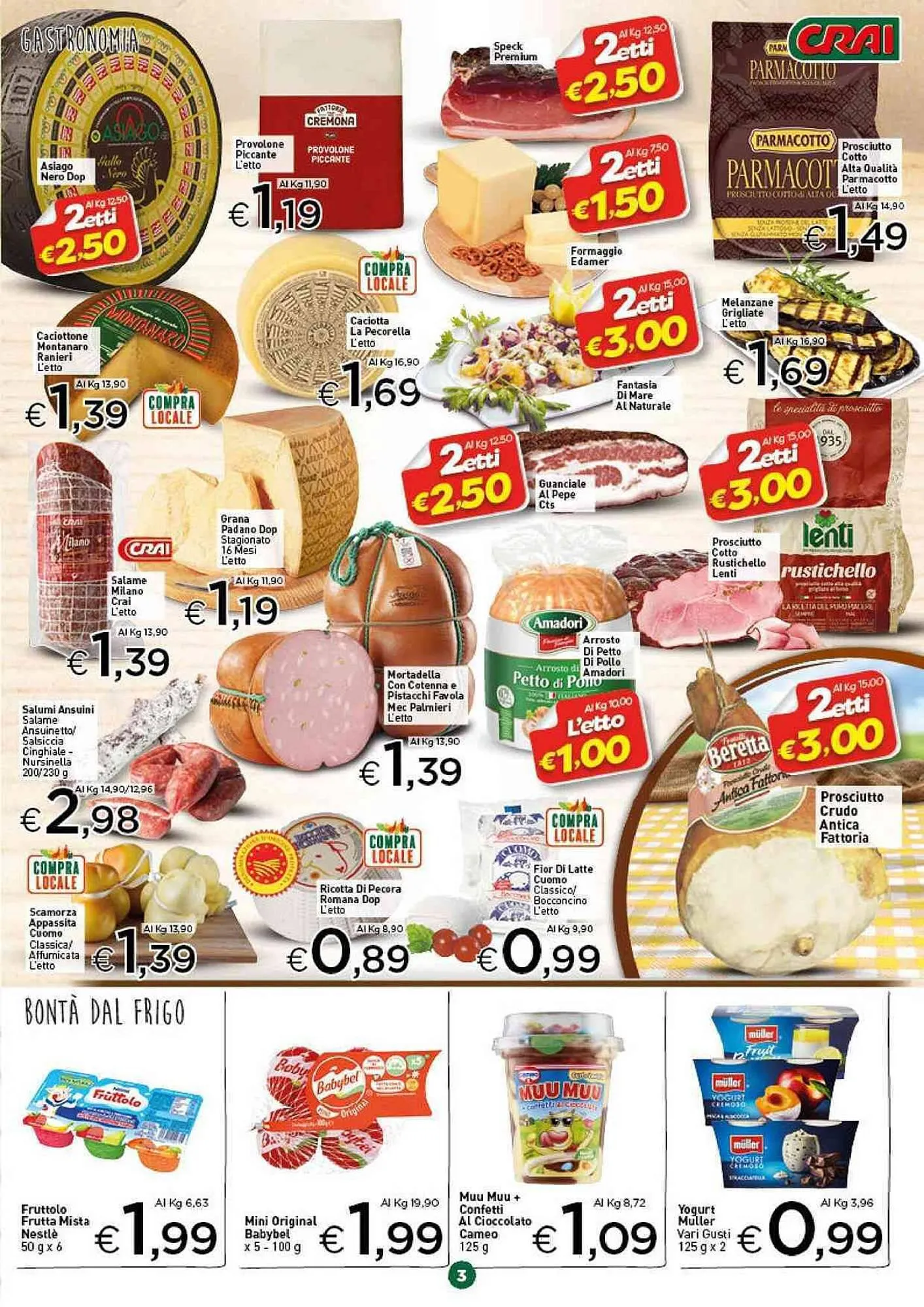 Volantino Crai Simpatia da 25 gennaio a 7 febbraio di 2024 - Pagina del volantino 3