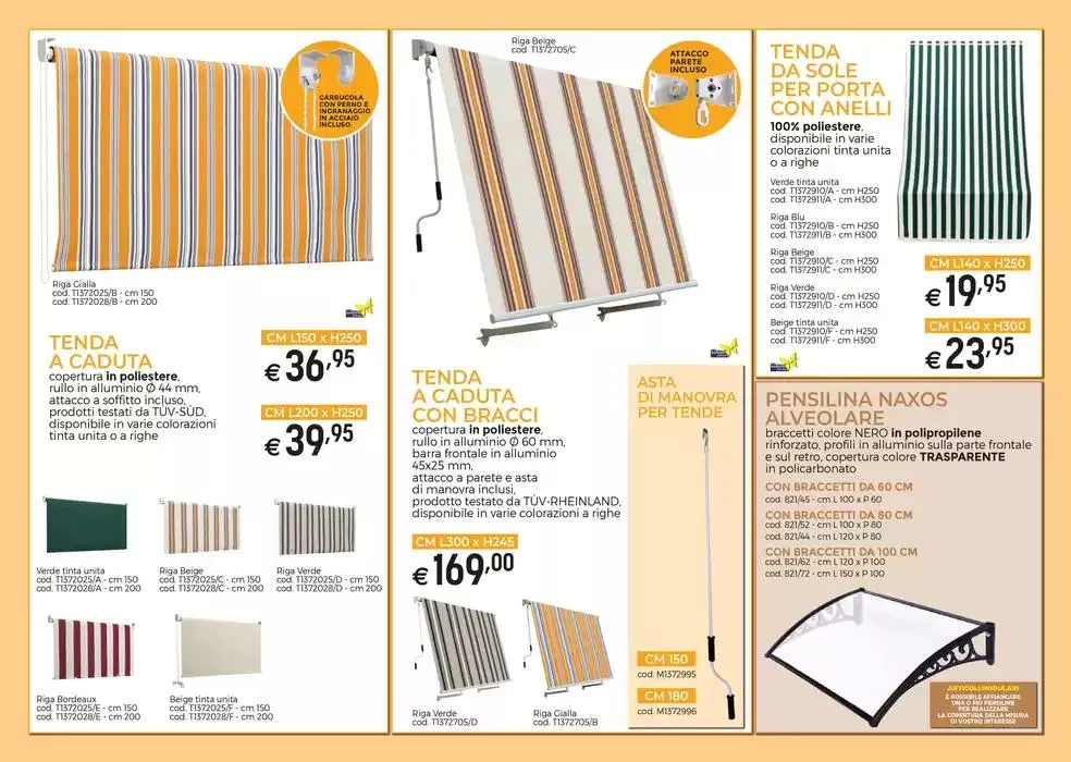 Ombrelloni-Gazebo da 19 marzo a 22 settembre di 2025 - Pagina del volantino 12