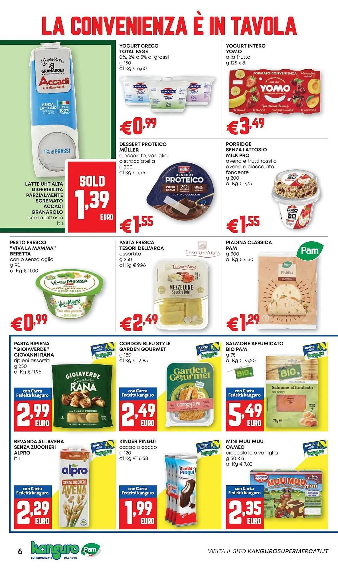 Volantino Kanguro da 10 luglio a 23 luglio di 2025 - Pagina del volantino 6
