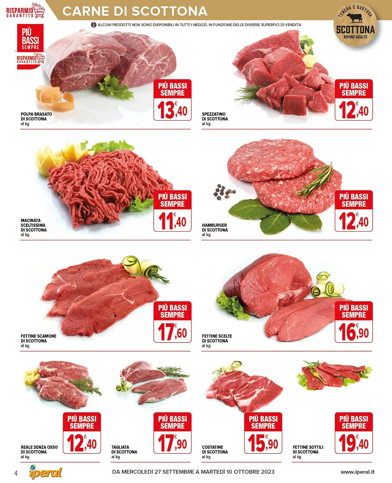 Volantino Iperal da 27 settembre a 10 ottobre di 2023 - Pagina del volantino 4