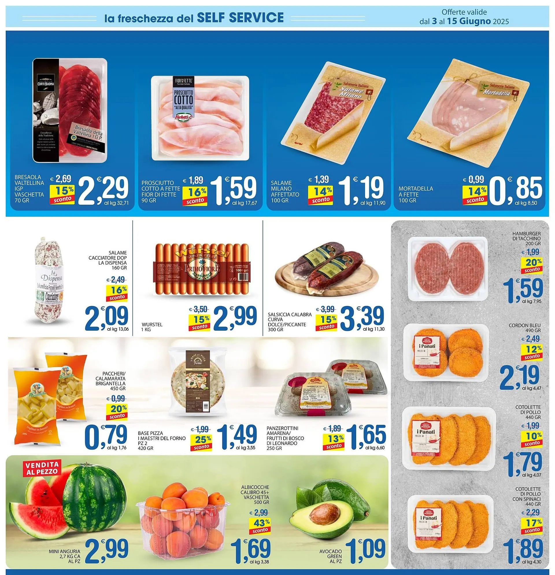 Volantino Qui Discount da 3 giugno a 15 giugno di 2025 - Pagina del volantino 3