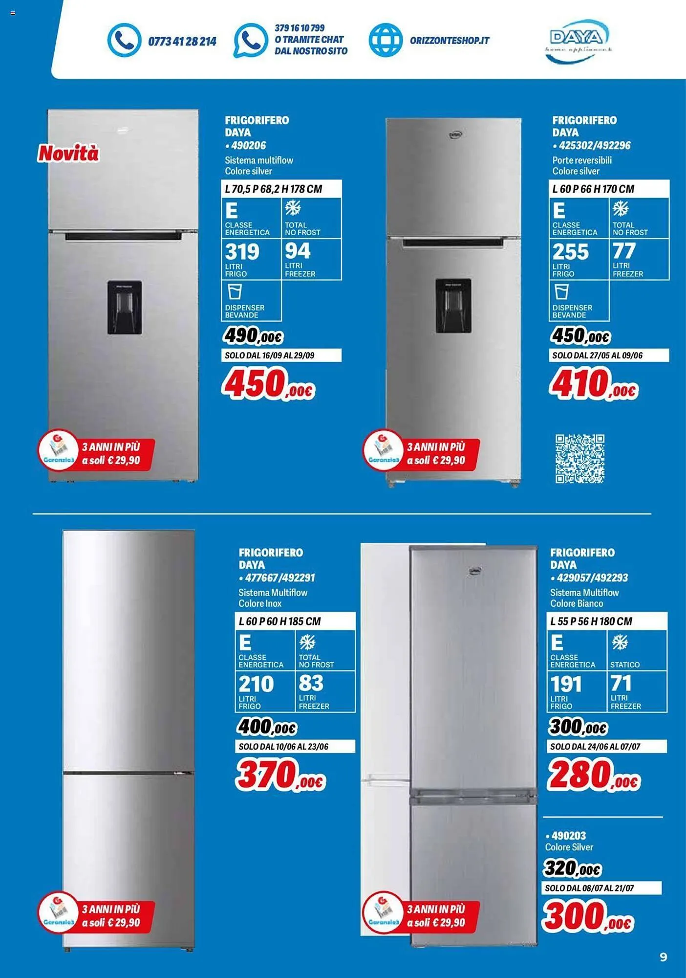 Volantino Orizzonte da 27 maggio a 27 ottobre di 2024 - Pagina del volantino 9