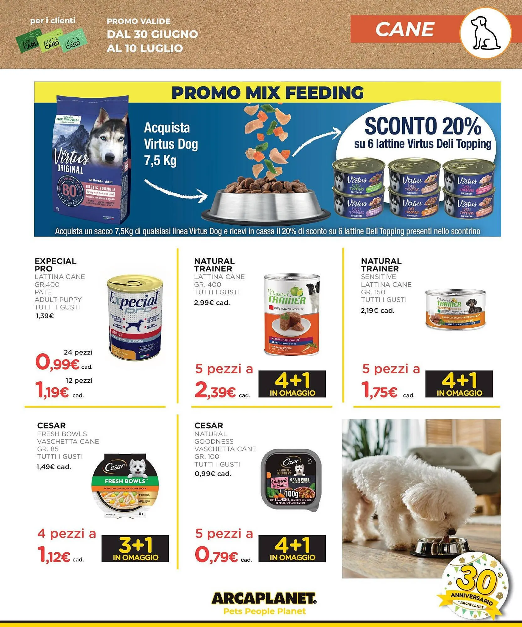 Volantino Arcaplanet da 30 giugno a 20 luglio di 2025 - Pagina del volantino 11